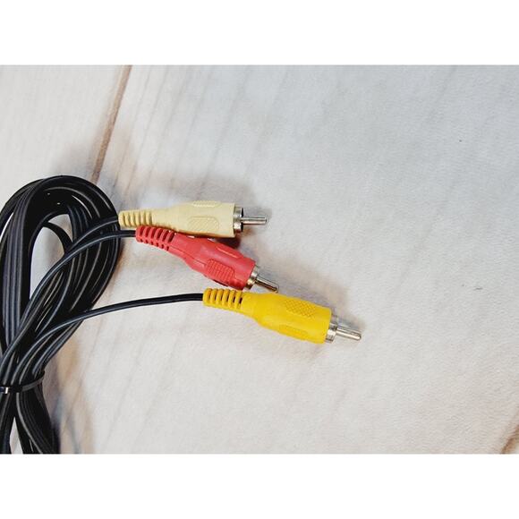 OEM Official Sony PlayStation AV Cable PS3 PS1 PS2 Play Station RCA Cord 8ft - Picture 5 of 5